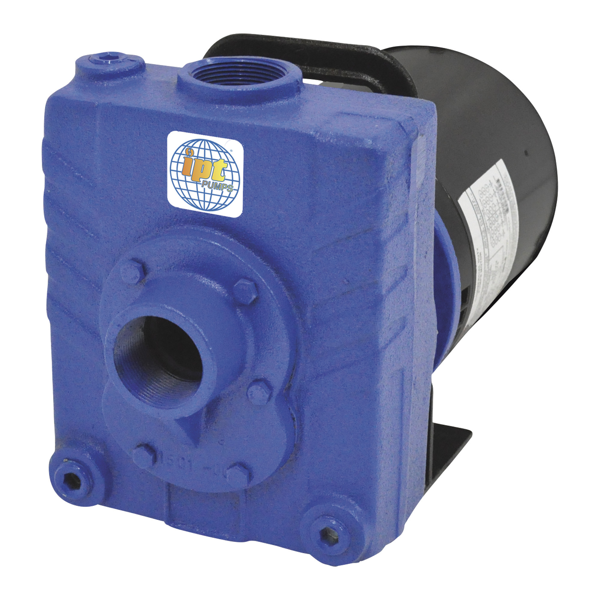 IPT Cast Iron Self-Priming Centrifugal Water Pump, 6,000 GPH, 1.5 HP, 1 1/2in., Model# 2822-IPT-95